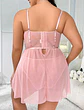 Babydoll Mariposas Bordadas - Miniatura 2