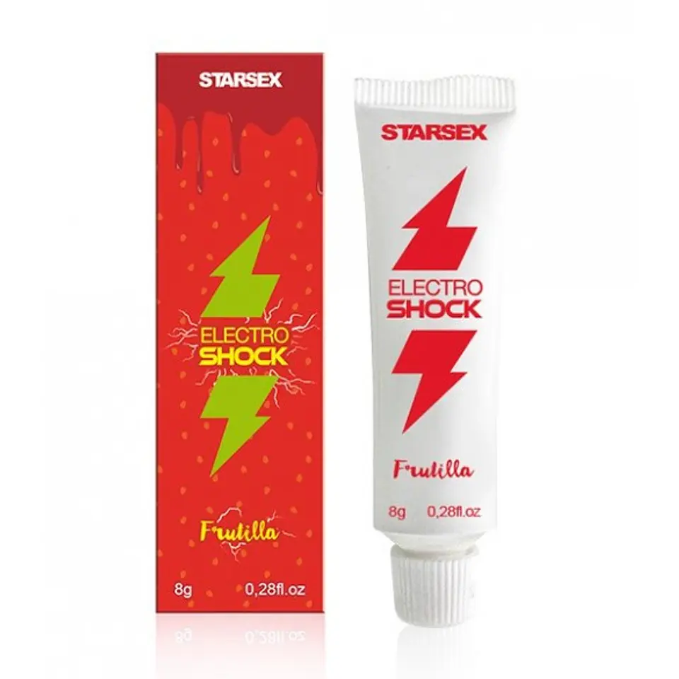 Gel Excitante Electro Shock - Frutilla 1
