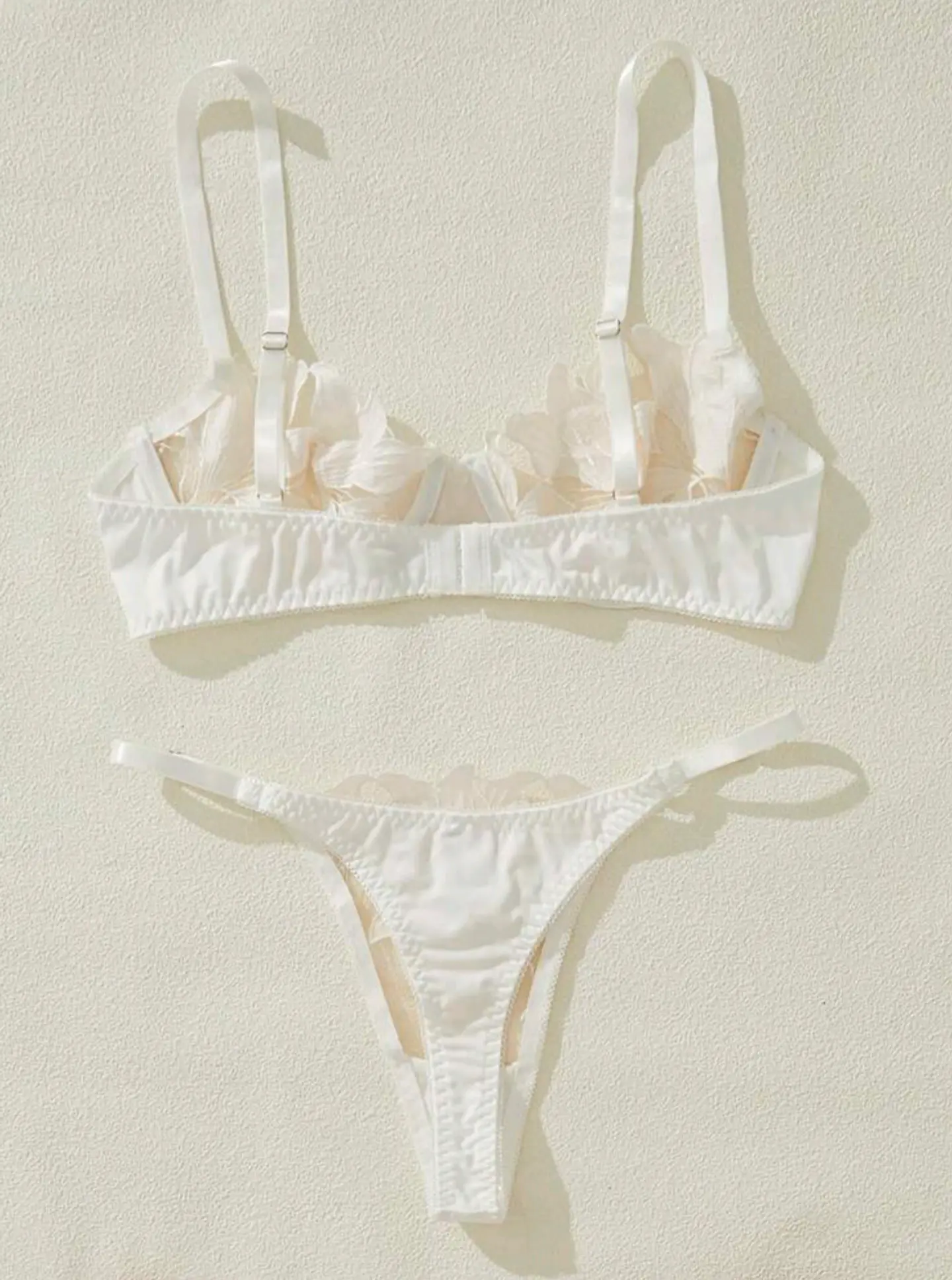 Conjunto Flores Bordadas 2