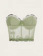 Bustier Bordado de Flores - Miniatura 2