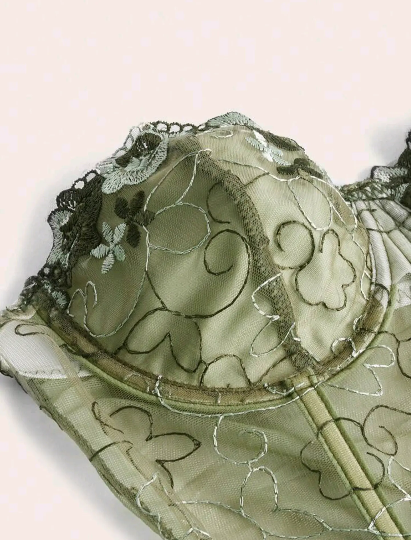 Bustier Bordado de Flores 3