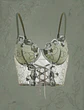 Bustier Bordado de Flores - Miniatura 1