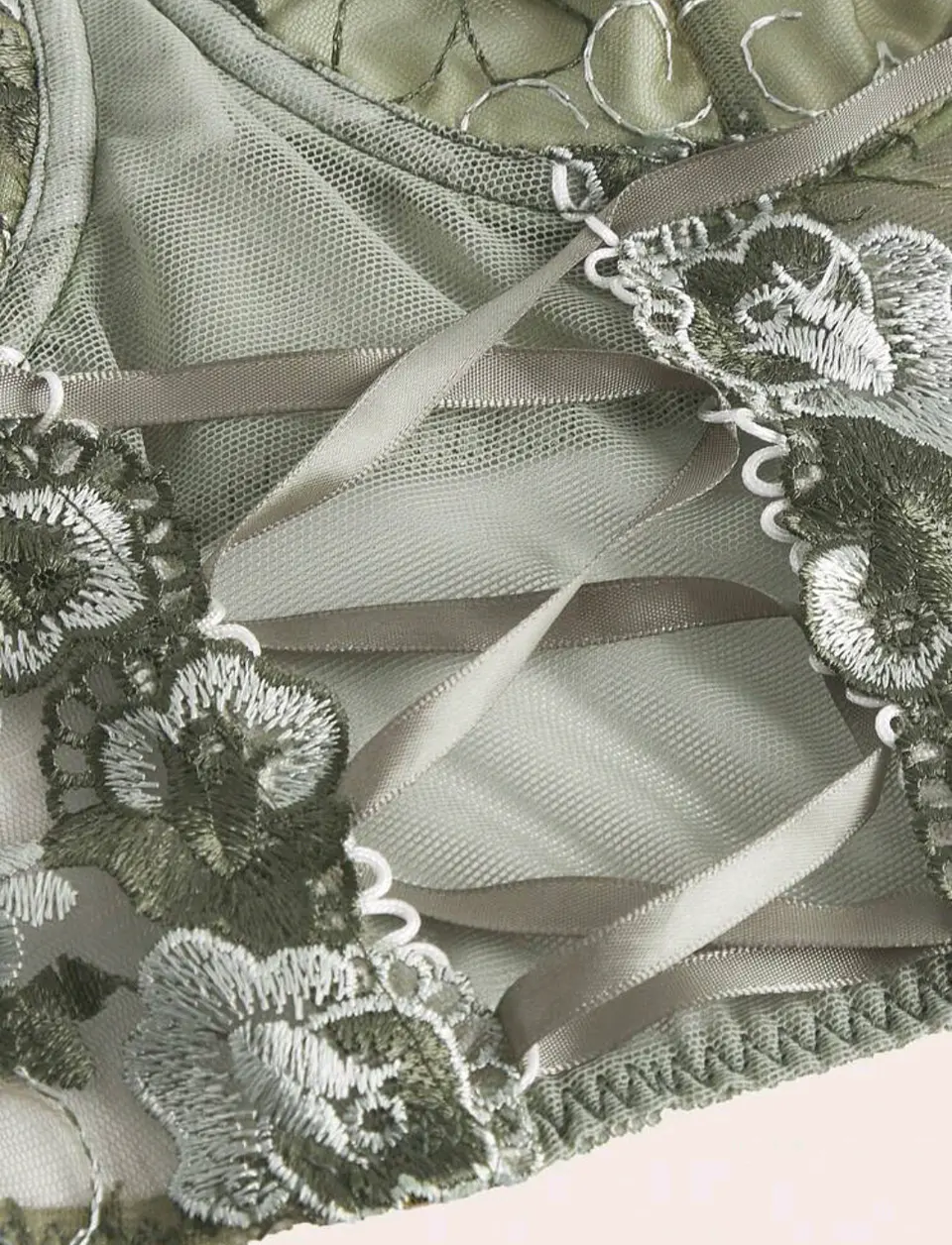 Bustier Bordado de Flores 4