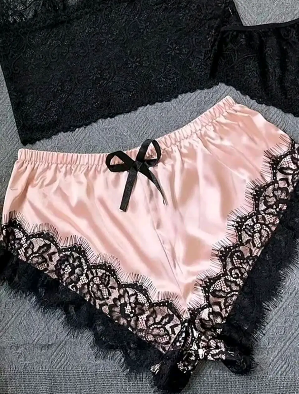 Pijama Satín 2 piezas 4