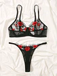 Conjunto Labios Bordados - Miniatura 3