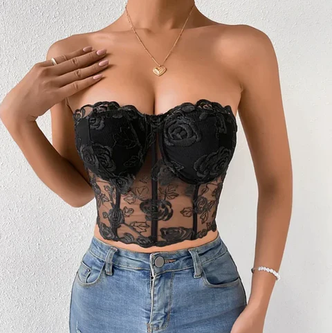 Bustier Flores