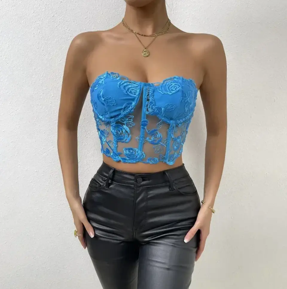 Bustier Flores 5