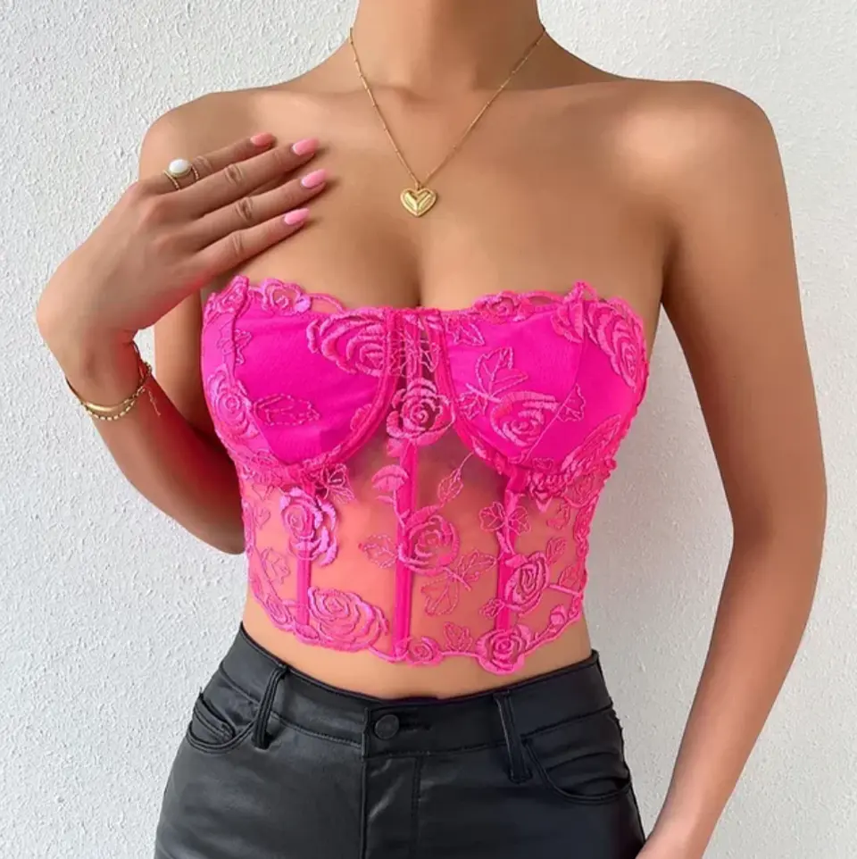 Bustier Flores 6