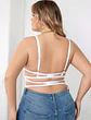 Bustier Bordado de Flores - Miniatura 2