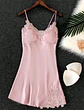 Camisola Satín Rosa - Miniatura 1