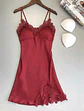 Camisola Satín Rojo - Miniatura 3