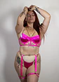 Conjunto Cadenas y Satín Fucsia - Miniatura 8