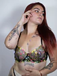 Conjunto Flores Bordadas - Miniatura 2