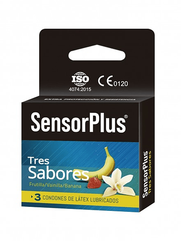 Sensor Plus - Tres Sabores