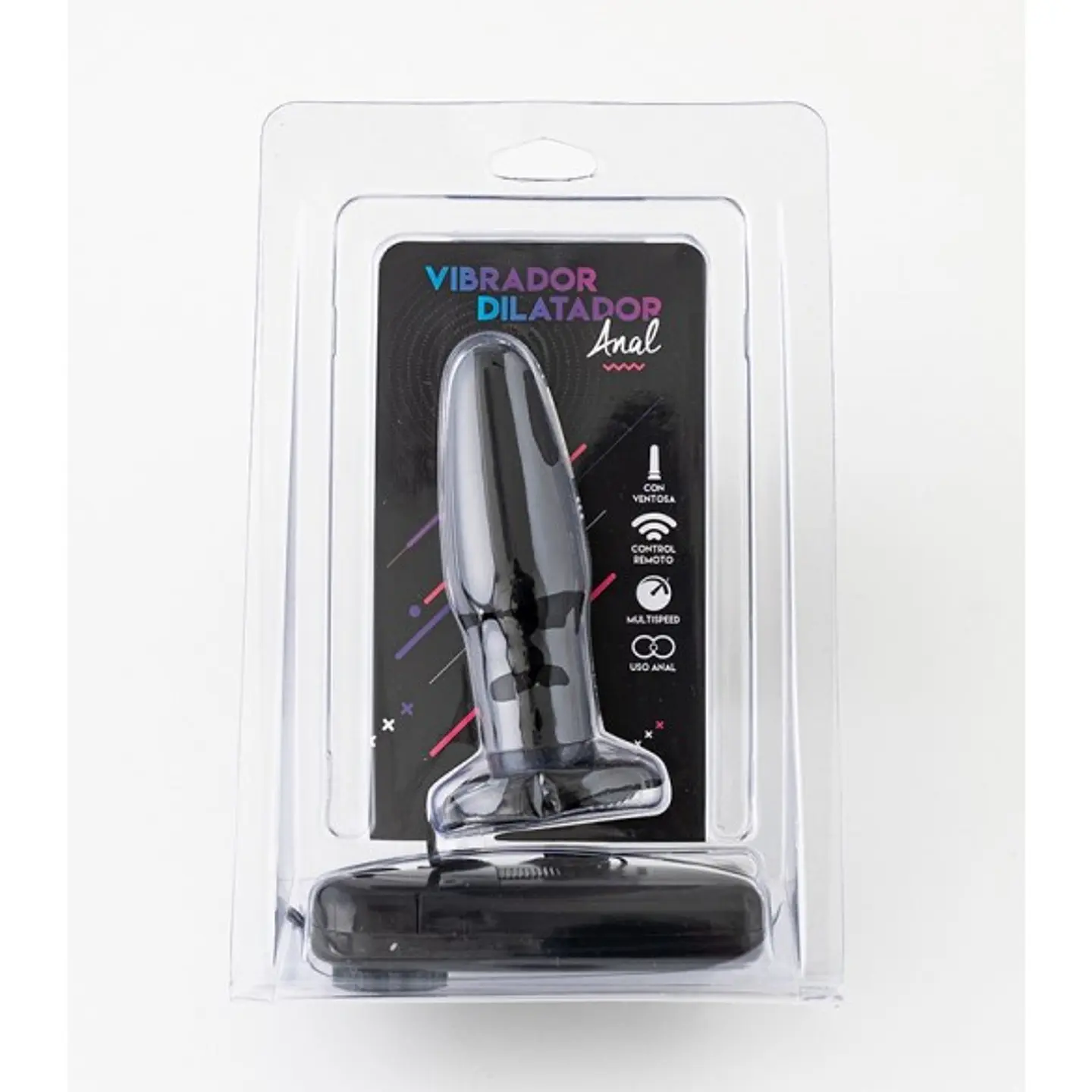 Vibrador Plug Anal Con Sopapo 1
