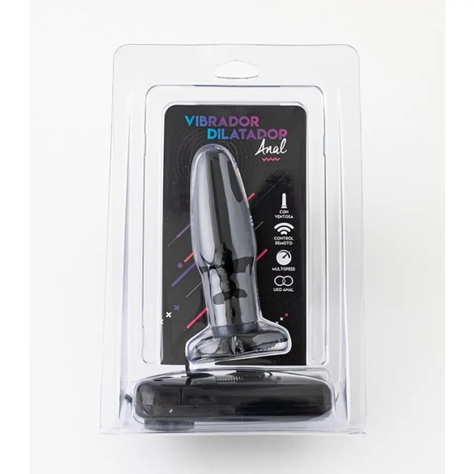 Vibrador Plug Anal Con Sopapo 1