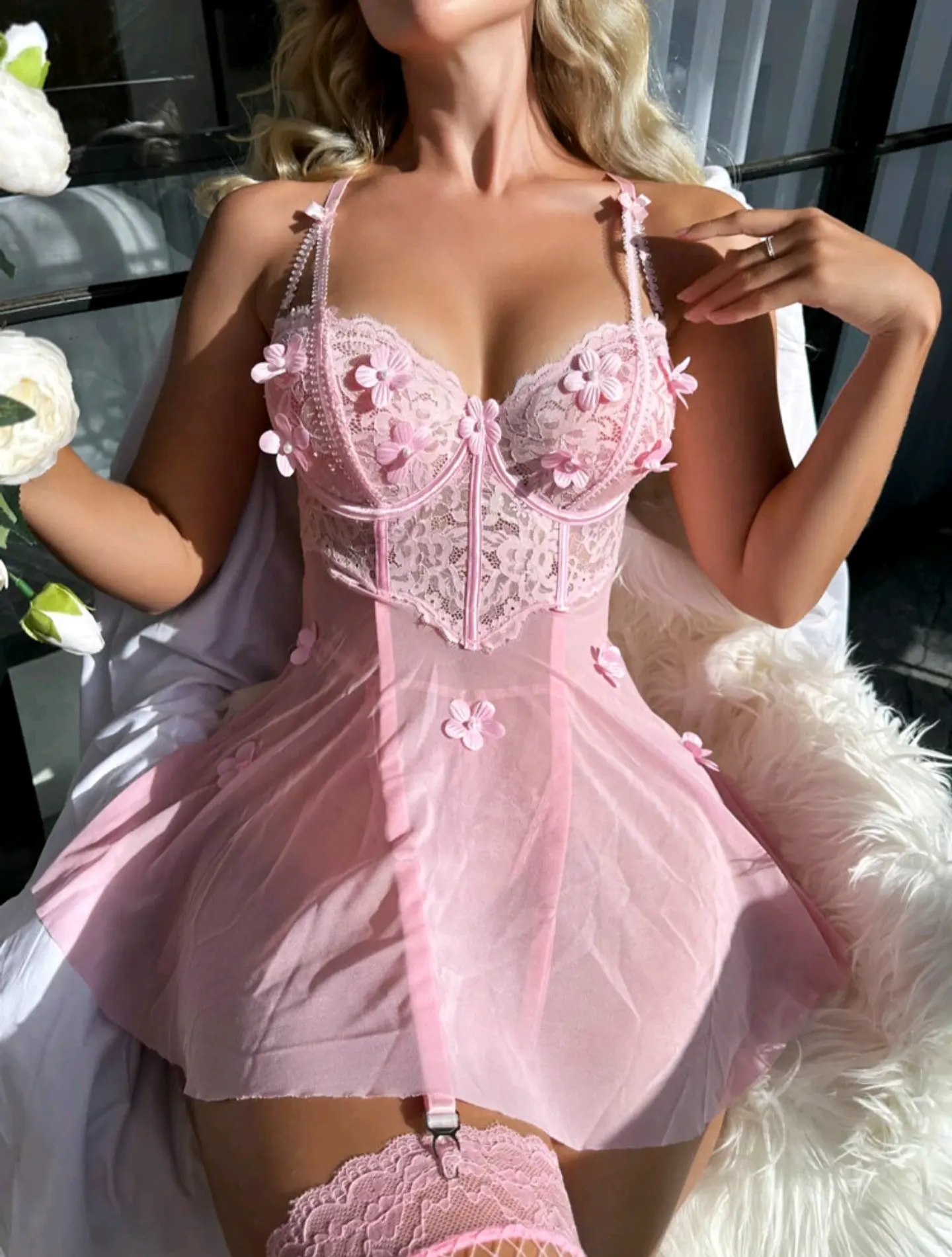 Babydoll Flores 3