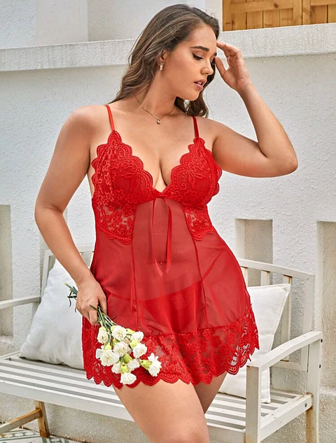 Babydoll Encaje
