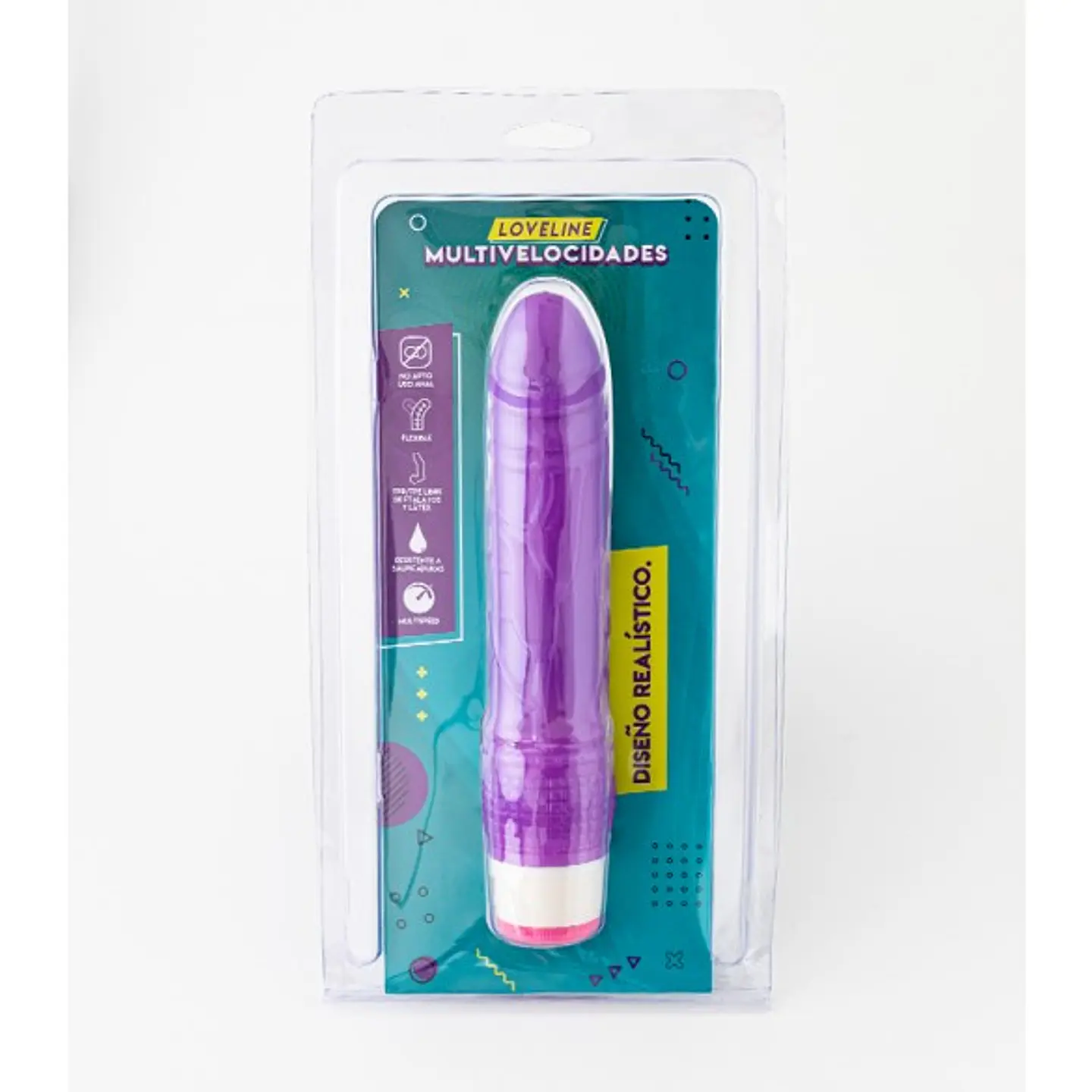 Vibrador Multivelocidades Morado 4