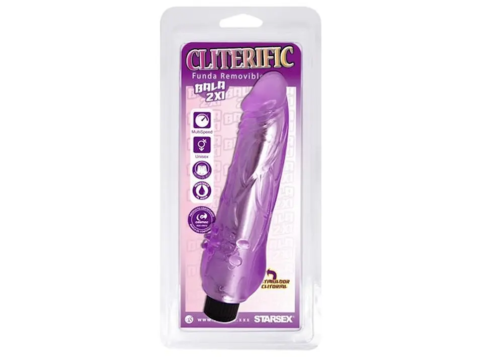 Vibrador Clíterific Bala 2X1 1