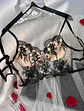 Bustier Flores Bordadas - Miniatura 1