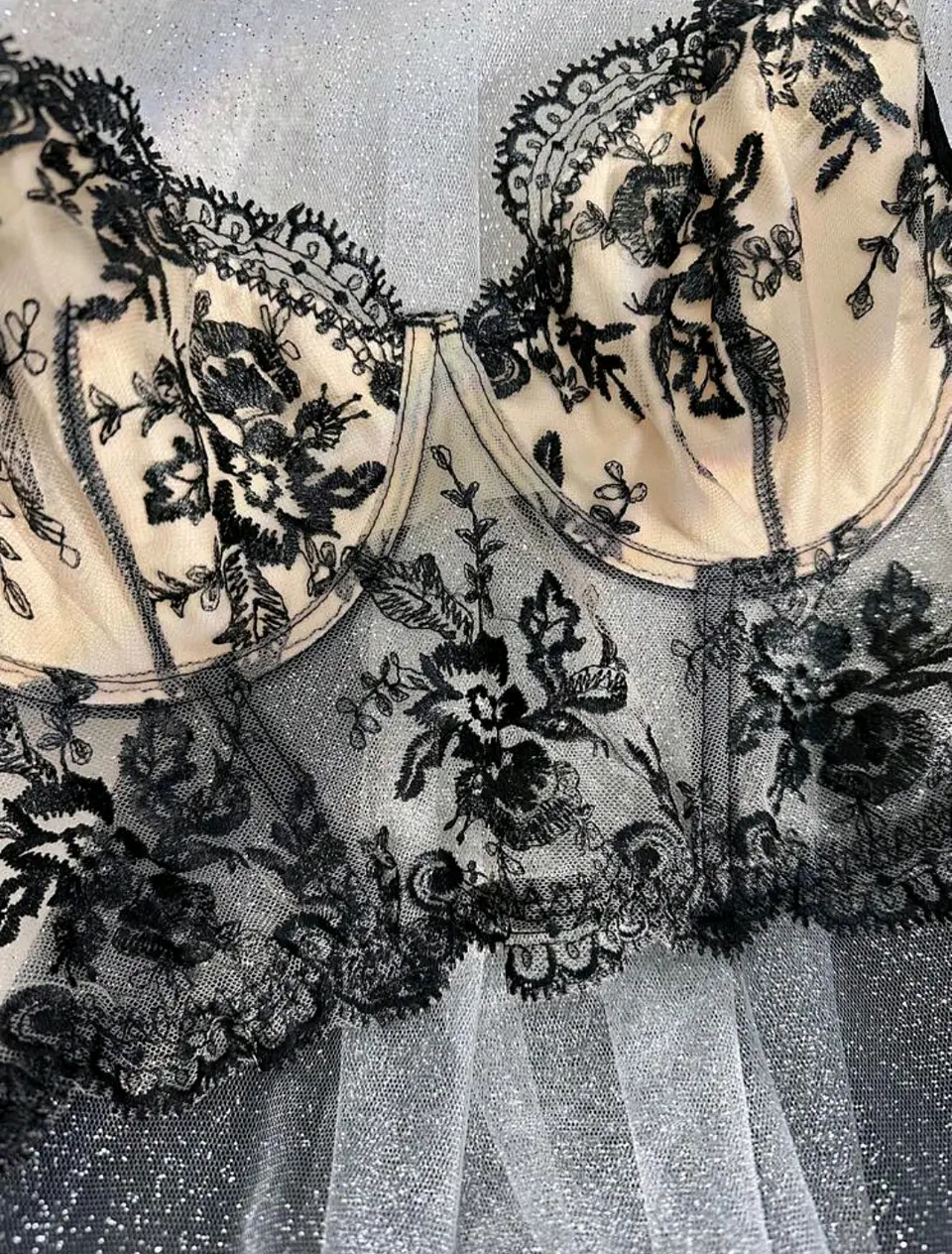 Bustier Flores Bordadas 4
