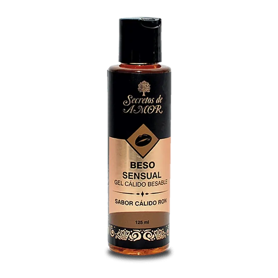 Gel Beso Sensual Sabor RON 1
