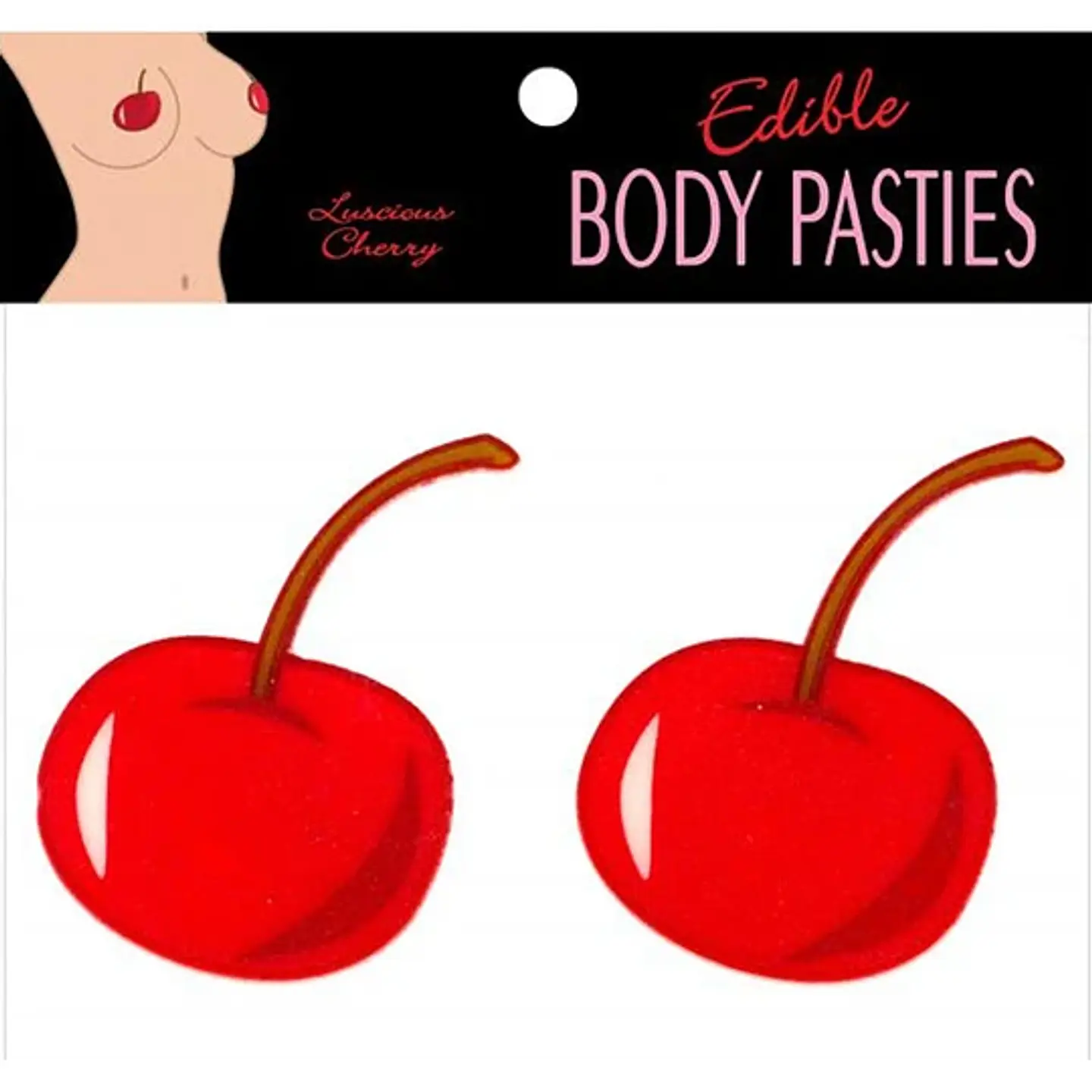 Pezoneras Comestibles Sabor Cherry 1