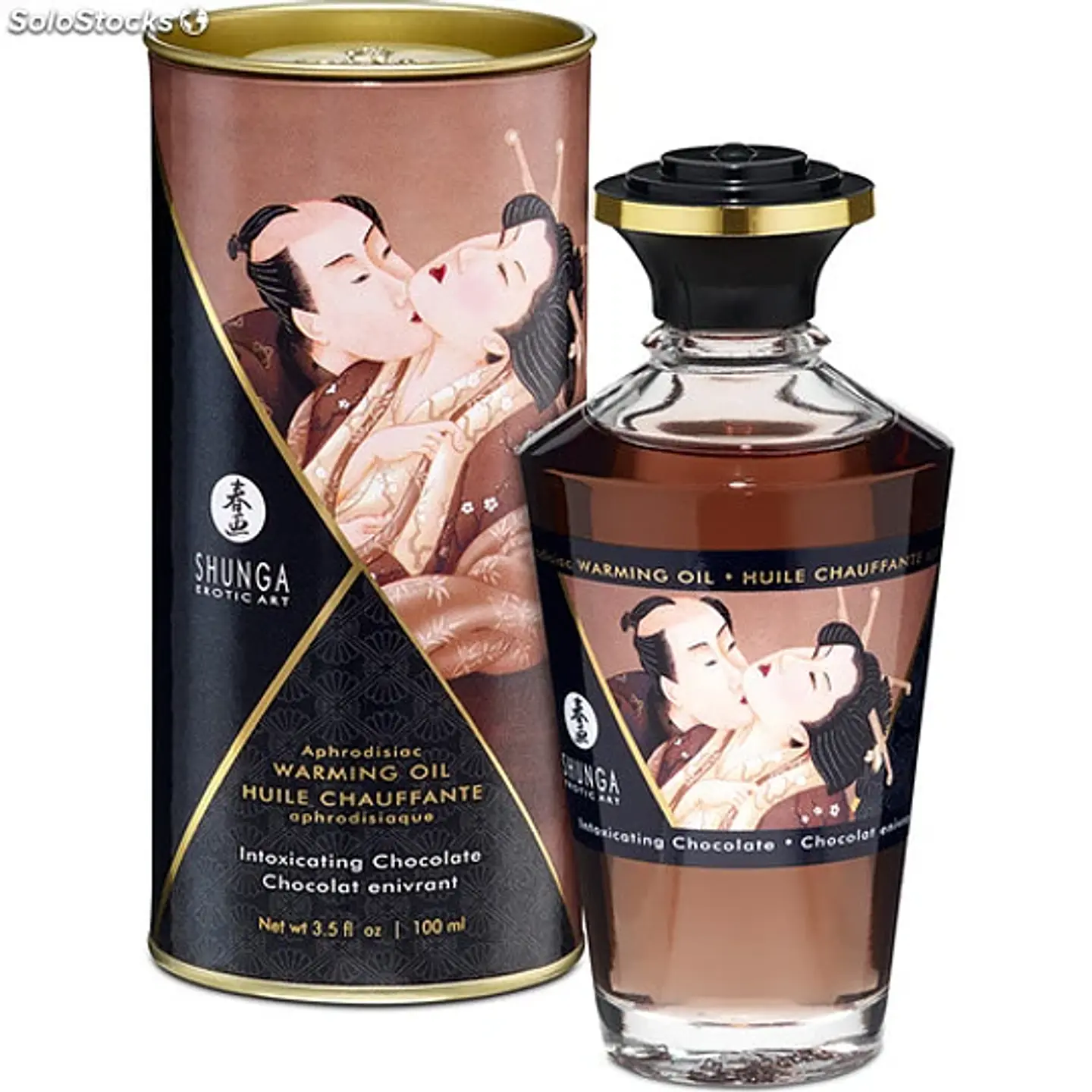 Aceite Besos Íntimos Sabor Chocolate 100ml 1