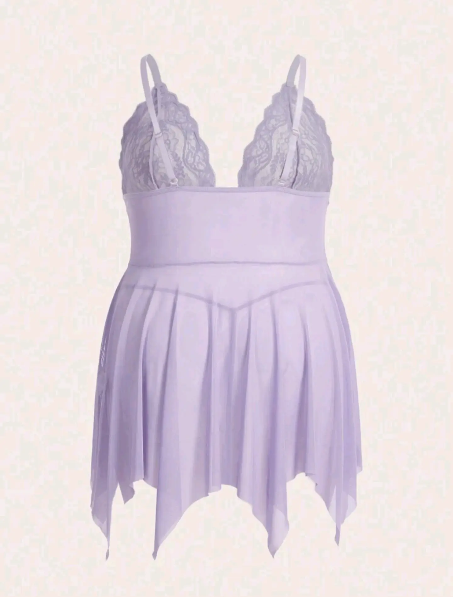 Babydoll Malla y Encaje 2