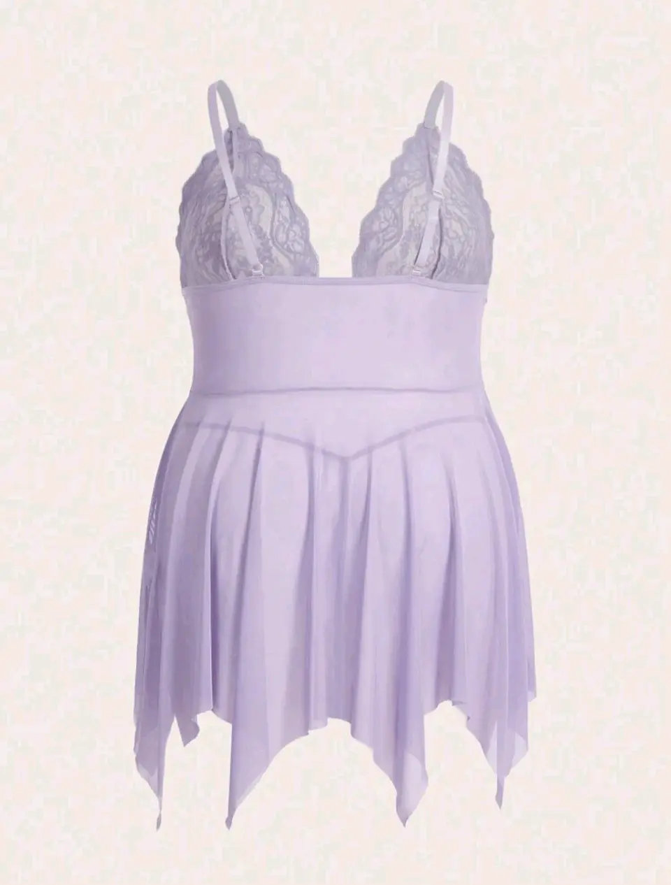 Babydoll Malla y Encaje 2