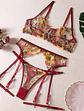Conjunto Flores Bordadas - Miniatura 6