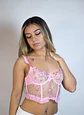 Bustier Flores Bordadas - Miniatura 6