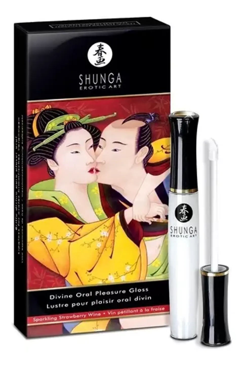 Labial Divino Placer Sabor Frutilla 10ml 2