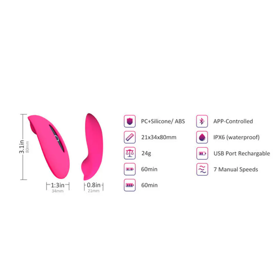 Vibrador Magic Candy MagicMotion 7