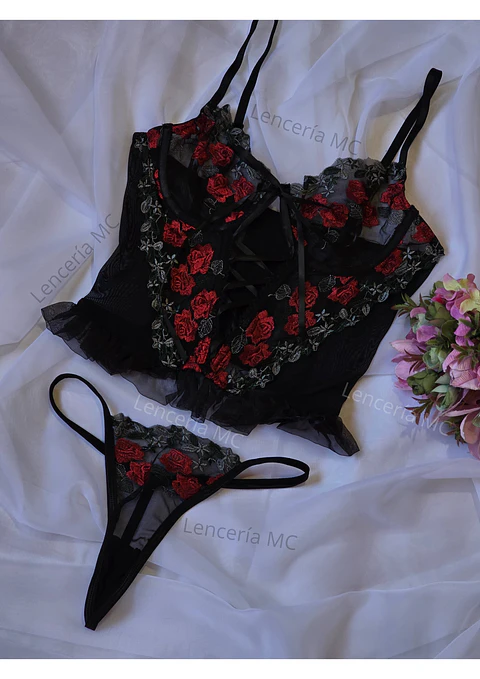 Conjunto Bustier