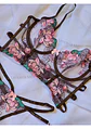 Conjunto Flores Bordadas - Miniatura 2