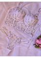 Conjunto Flores Bordadas - Miniatura 1