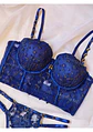 Conjunto Flores Bordadas - Miniatura 2