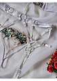 Conjunto Flores Bordadas - Miniatura 3