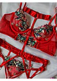 Conjunto Flores Bordadas - Miniatura 2
