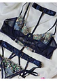 Conjunto Flores Bordadas - Miniatura 6