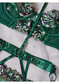 Conjunto Flores Bordadas - Miniatura 5