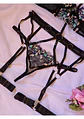 Conjunto Flores Bordadas - Miniatura 3