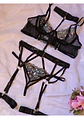 Conjunto Flores Bordadas - Miniatura 6