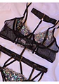 Conjunto Flores Bordadas - Miniatura 7
