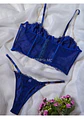 Conjunto Flores Bordadas - Miniatura 4
