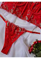 Conjunto Flores Bordadas - Miniatura 3