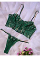 Conjunto Flores Bordadas - Miniatura 1