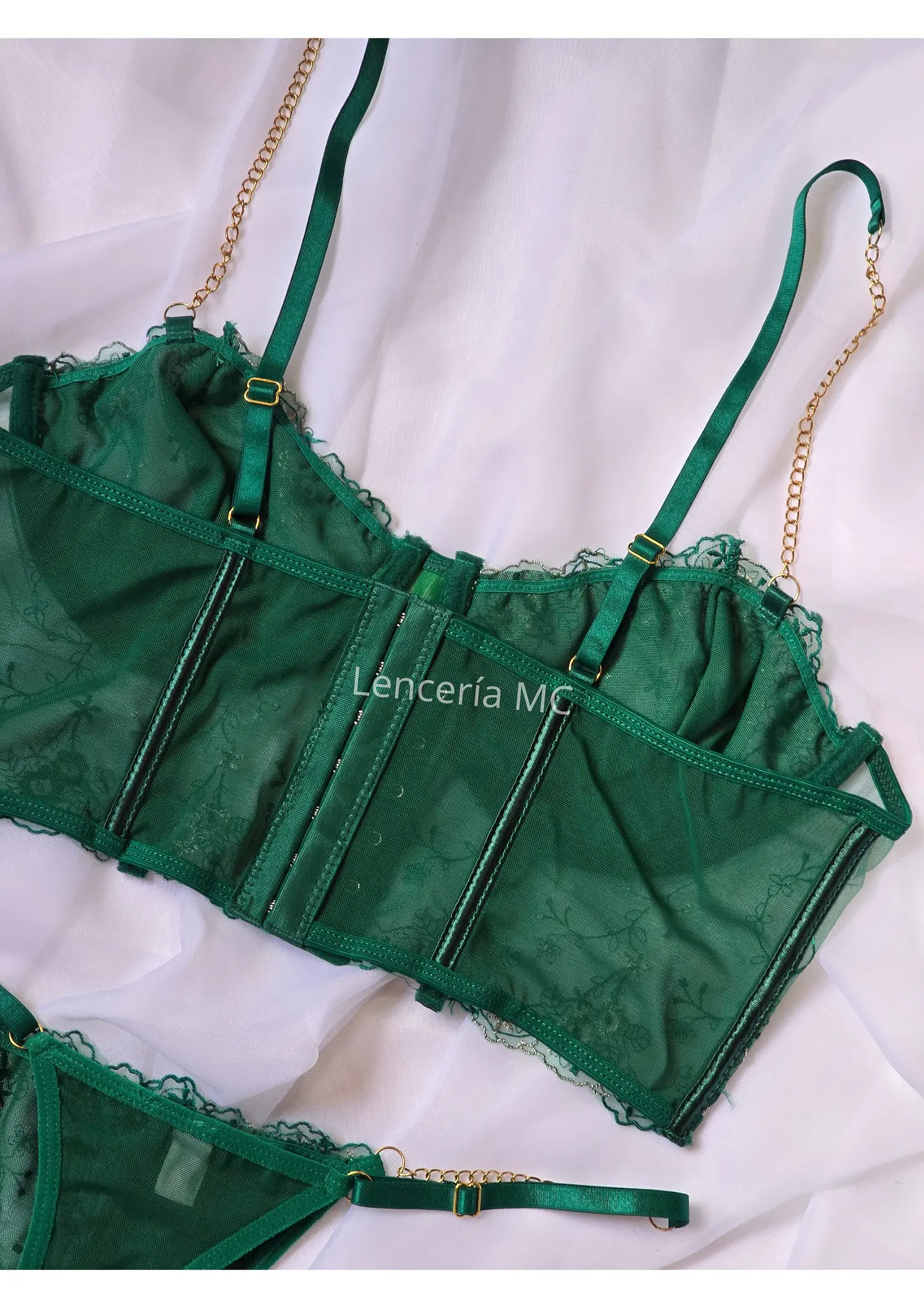 Conjunto Flores Bordadas 5